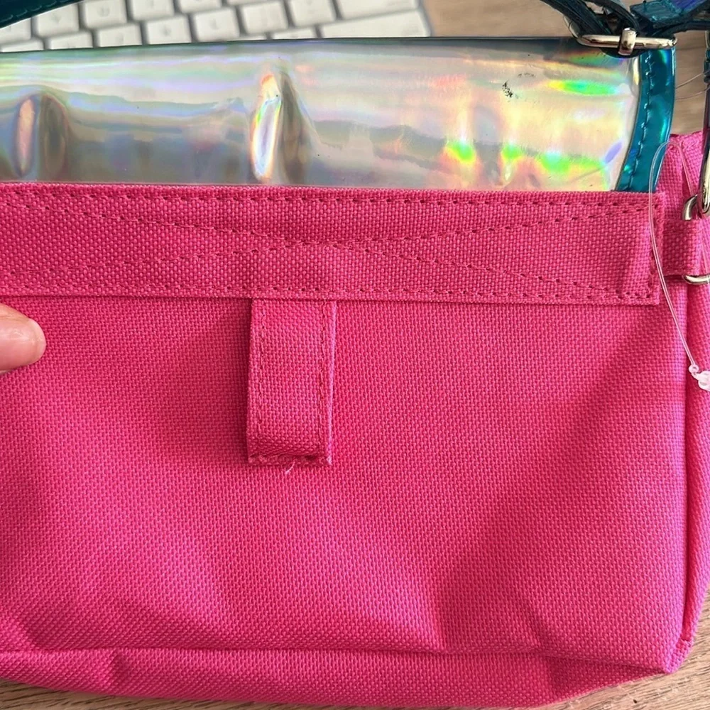 Kids pink crossbody bag. New